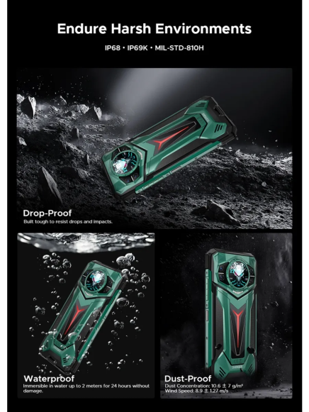 Смартфон Doogee S200 Ultra 12Gb/1Tb Mystic Black